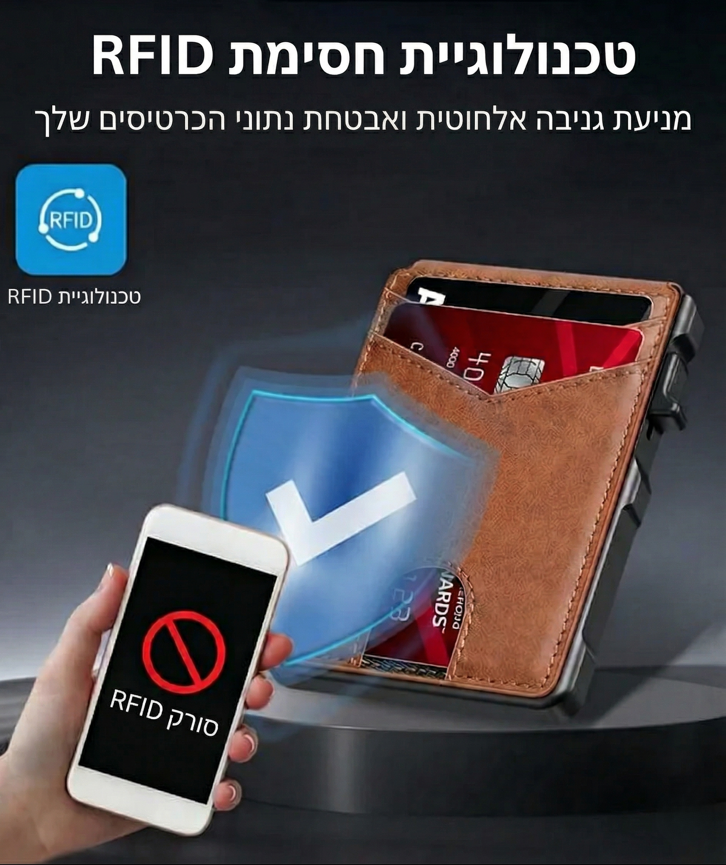הארנק החכם (שחור)